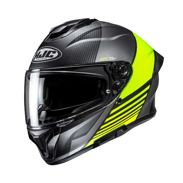 Hjc C71 Morix Helmet Yellow Matt