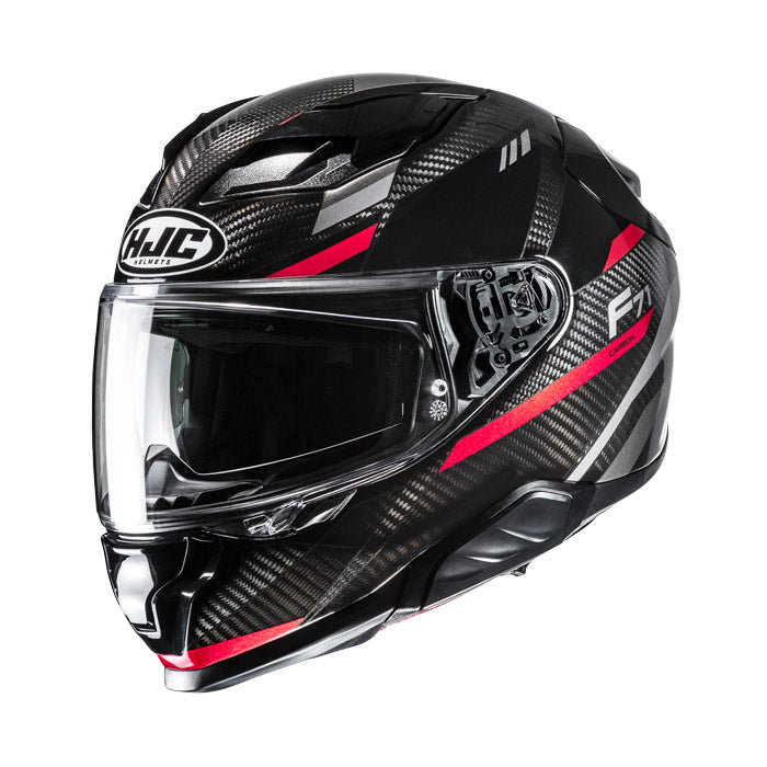 Hjc F71 Carbon Esira Helmet Red