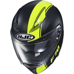 Hjc F70 Mago Helmet Black Yellow