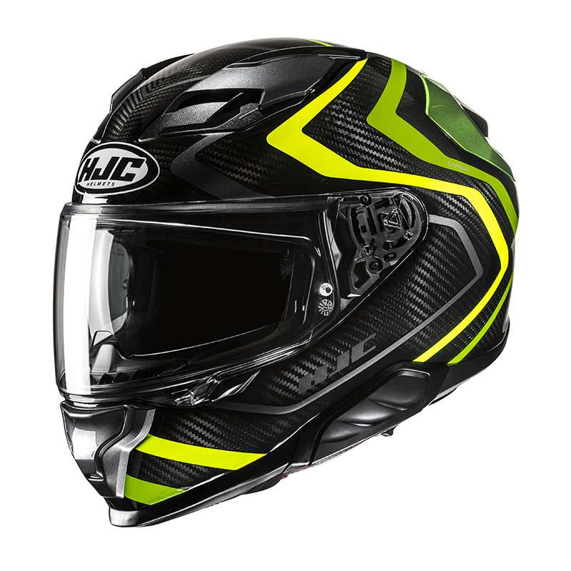 Hjc F71 Carbon Nevio Helmet Yellow