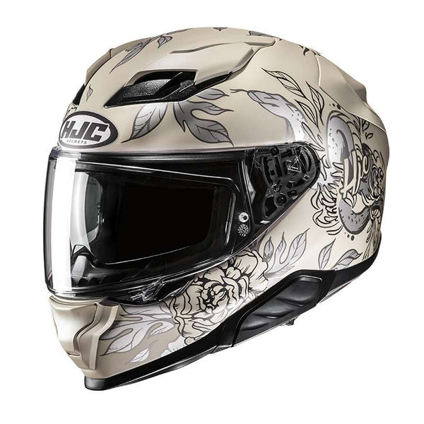Hjc F71 Eliz Helmet Beige Matt