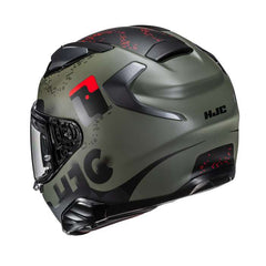 Hjc F71 Faco Helmet Green Matt