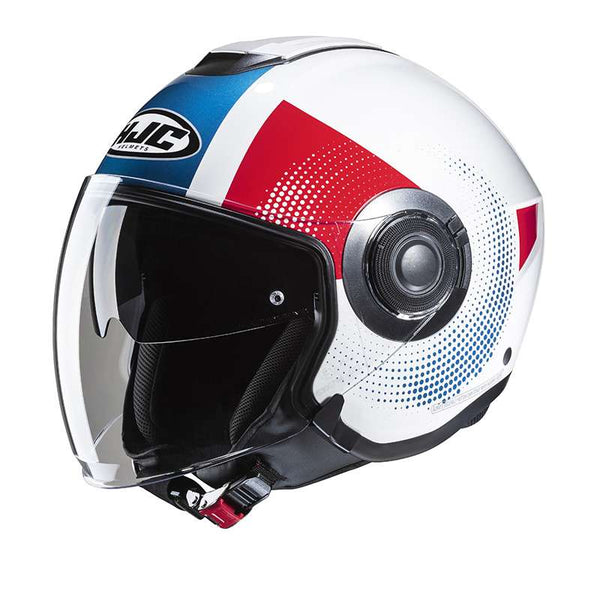 Hjc I40n Pyle Helmet White Red Blue