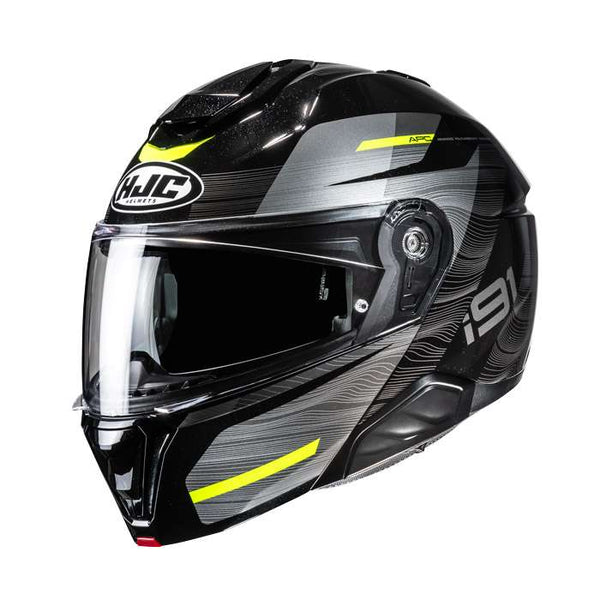 Hjc I91 Dusk Modular Helmet Yellow