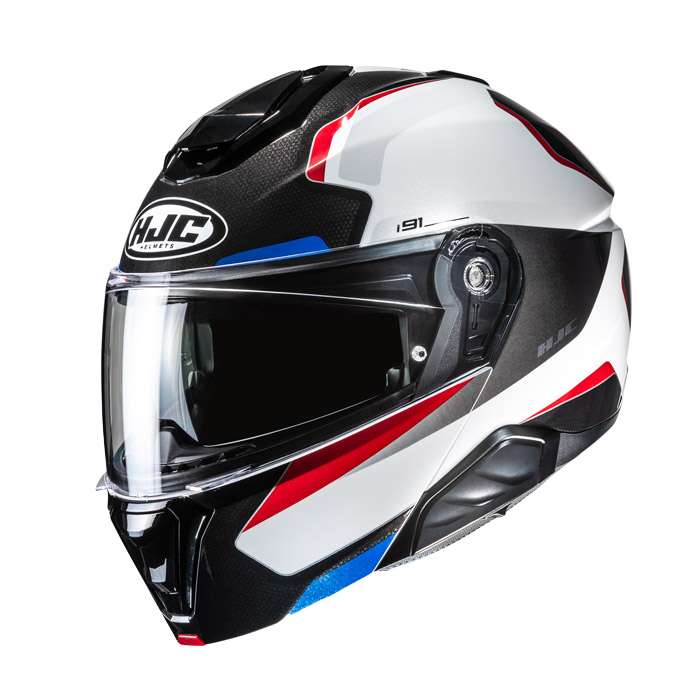 Hjc I91 Felio Modular Helmet Blue Red