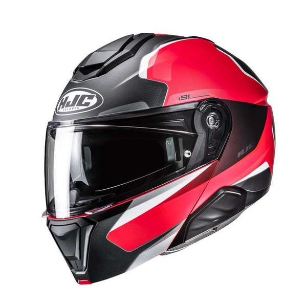 Hjc I91 Felio Modular Helmet Red Matt