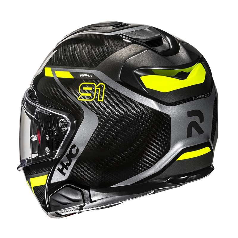 Hjc Rpha 91 Carbon Lagos Helmet Yellow