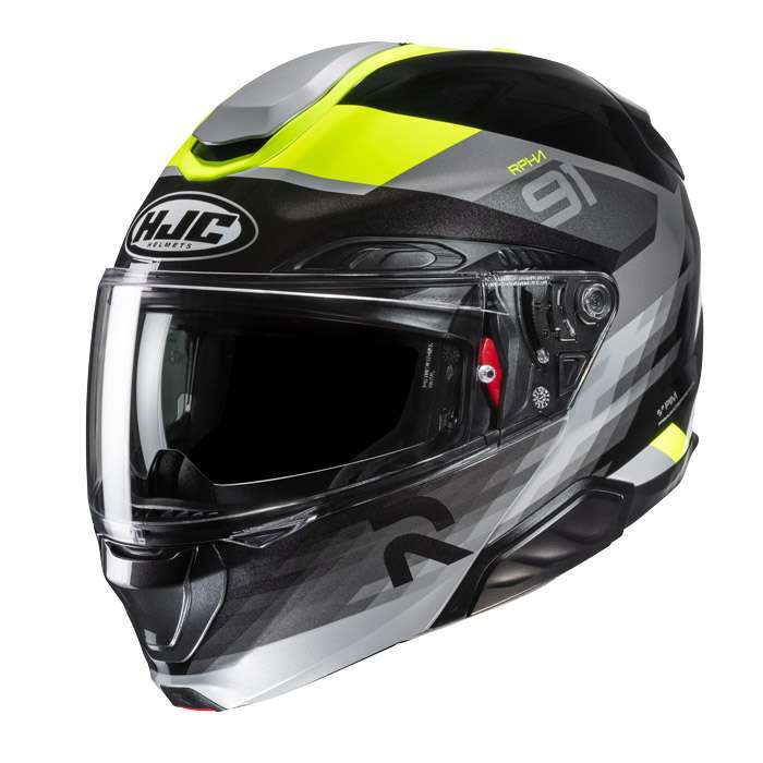 Hjc Rpha 91 Madal Helmet Yellow