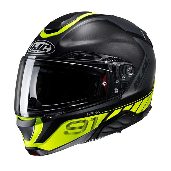 Hjc Rpha 91 Rafino Helmet Yellow