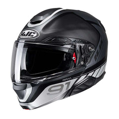 Hjc Rpha 91 Rafino Helmet Black Grey