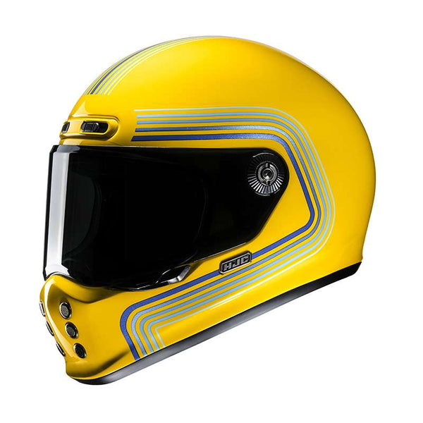 Hjc V10 Foni Helmet Yellow