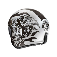 Hjc V31 Flame Helmet White