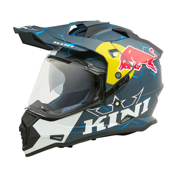 Kini Red Bull Adv 1.0 Helmet Blue White