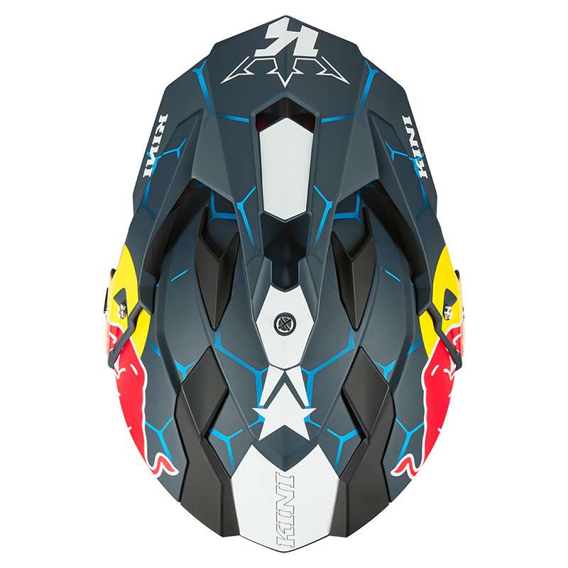 Kini Red Bull Adv 1.0 Helmet Blue White