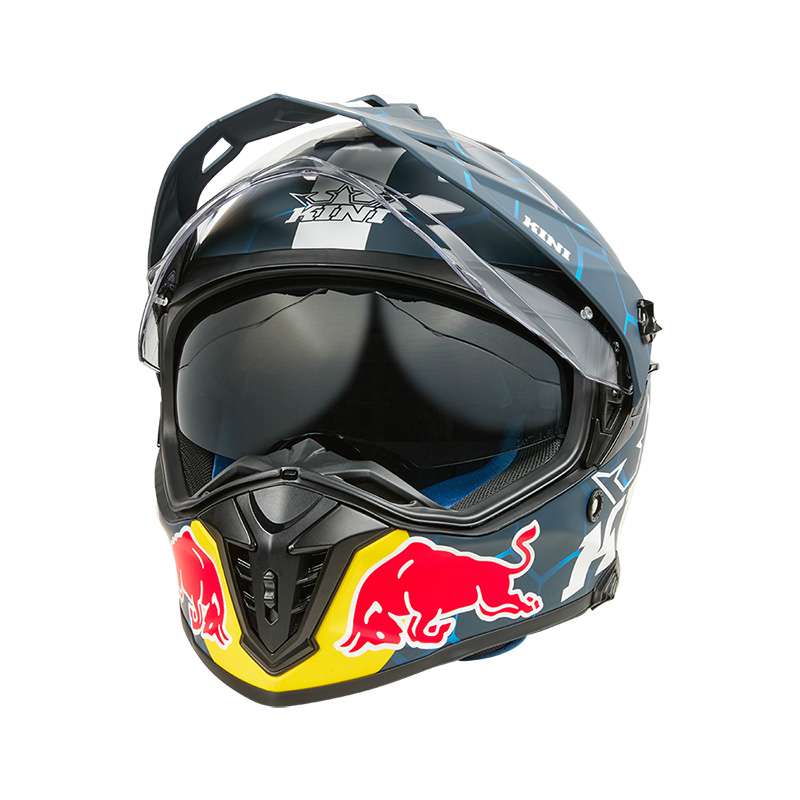 Kini Red Bull Adv X 2.0 Helmet Blue White
