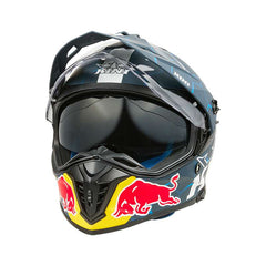 Kini Red Bull Adv X 2.0 Helmet Blue White