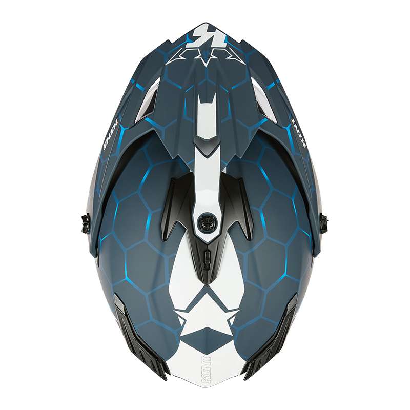 Kini Red Bull Adv X 2.0 Helmet Blue White