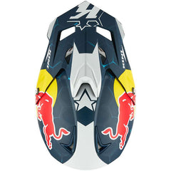 Kini Red Bull Mxc1 1.0 Helmet Blue White