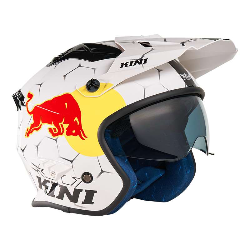 Kini Red Bull Xdr 1.0 Helmet White