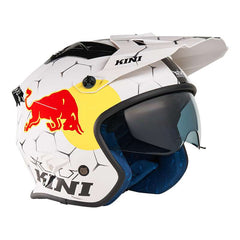 Kini Red Bull Xdr 1.0 Helmet White