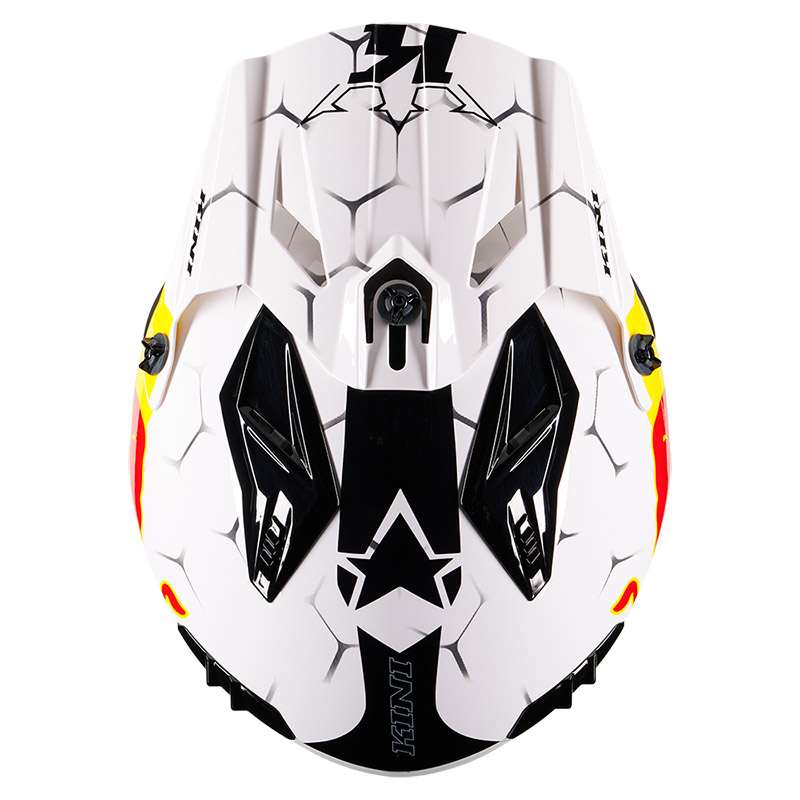 Kini Red Bull Xdr 1.0 Helmet White