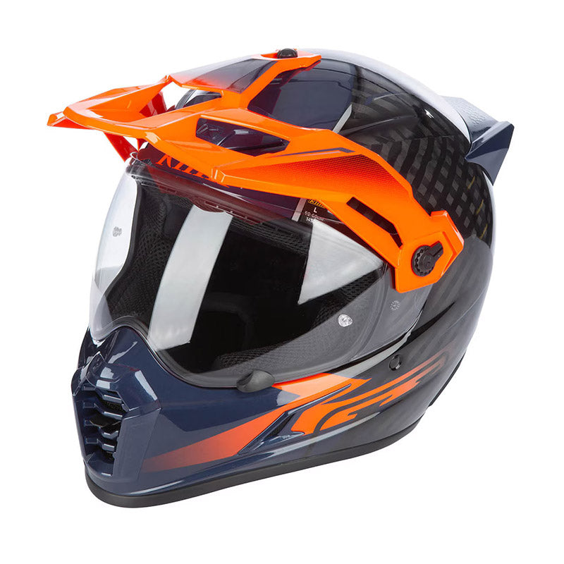 Klim Krios Pro Echo Helmet Orange Petrol