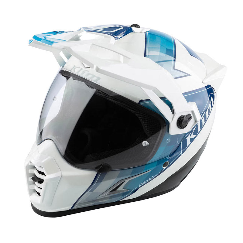 Klim Krios Pro Spectrum Helmet White Blue