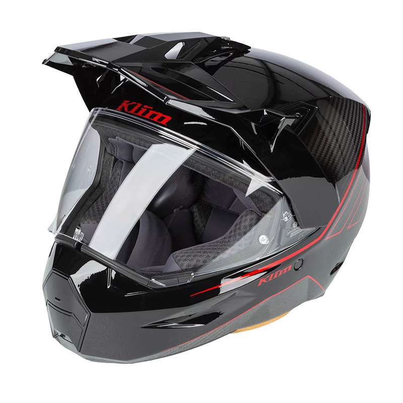 Klim X1 Alpha Quanta Helmet Black Red