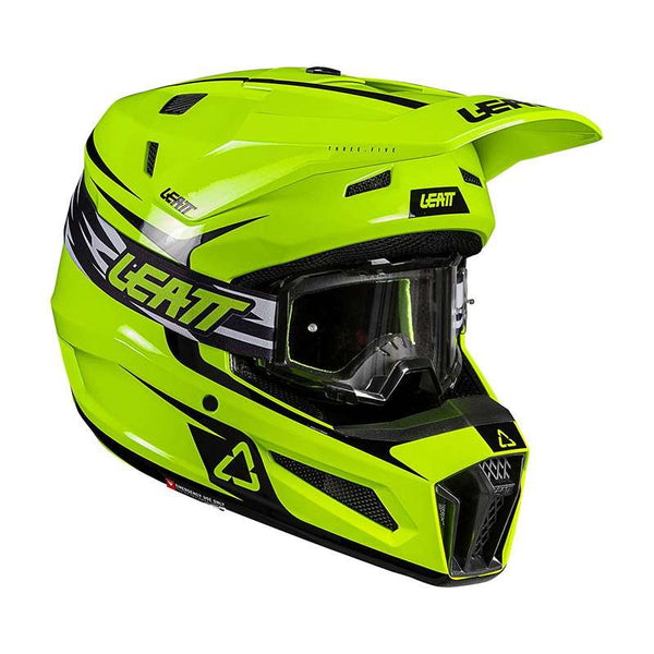 Leatt Kit Moto 3.5 V26 Helmet Fluo Yellow