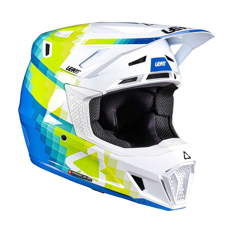Leatt Moto 7.5 V26 Helmet Kit Pixel Blue