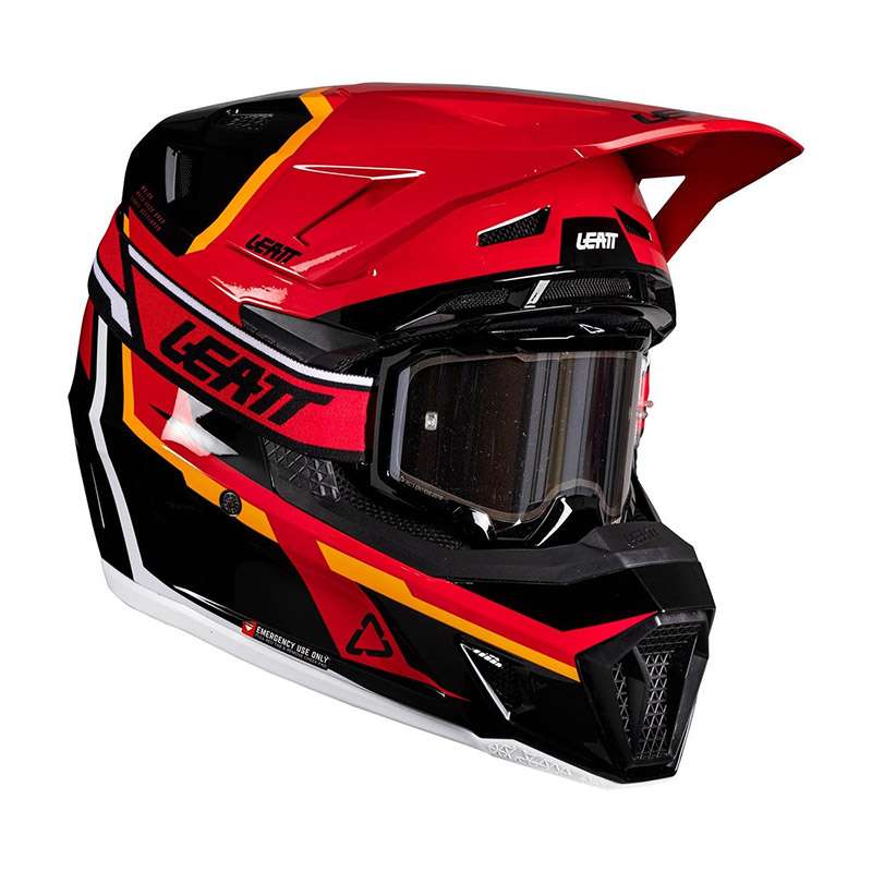 Leatt Moto 7.5 V26 Helmet Kit Red