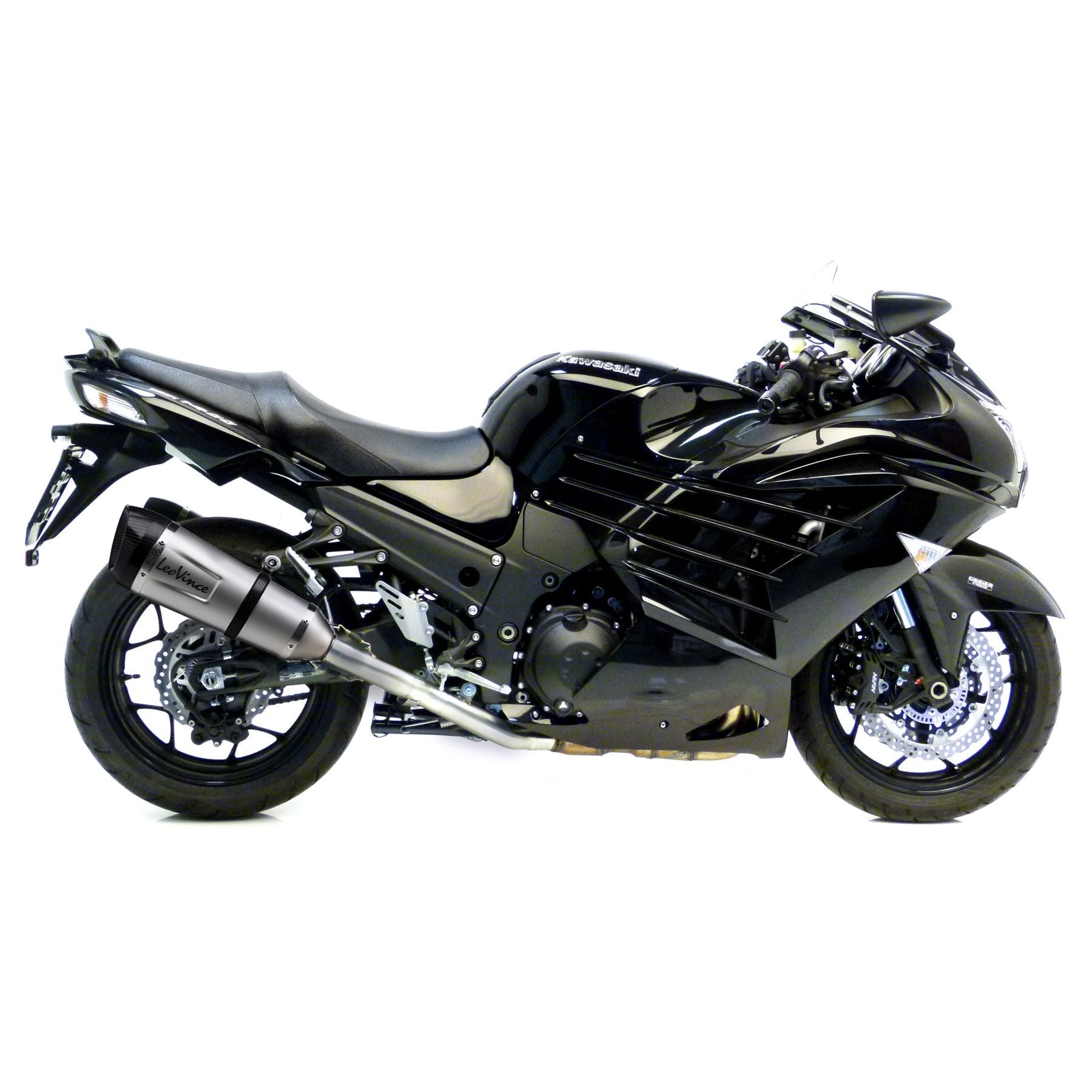 LeoVince Factory S Slip-On Exhaust for Kawasaki ZX-14R