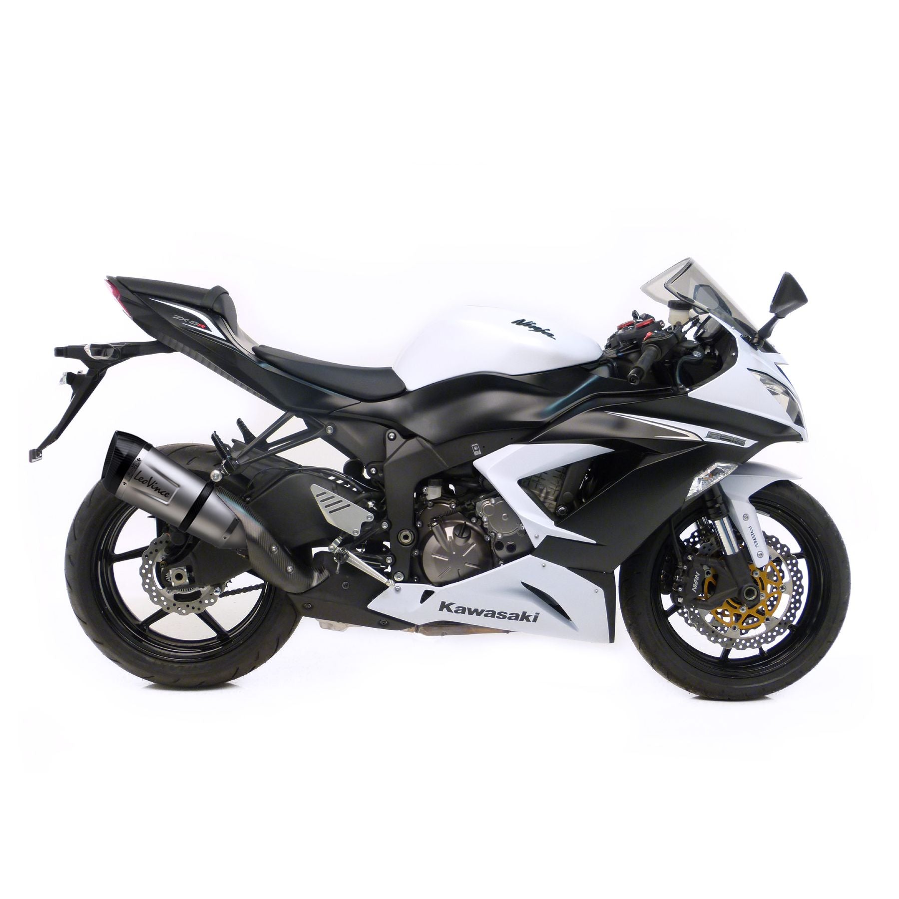 LeoVince Factory S Slip-On Exhaust for Kawasaki ZX-6R