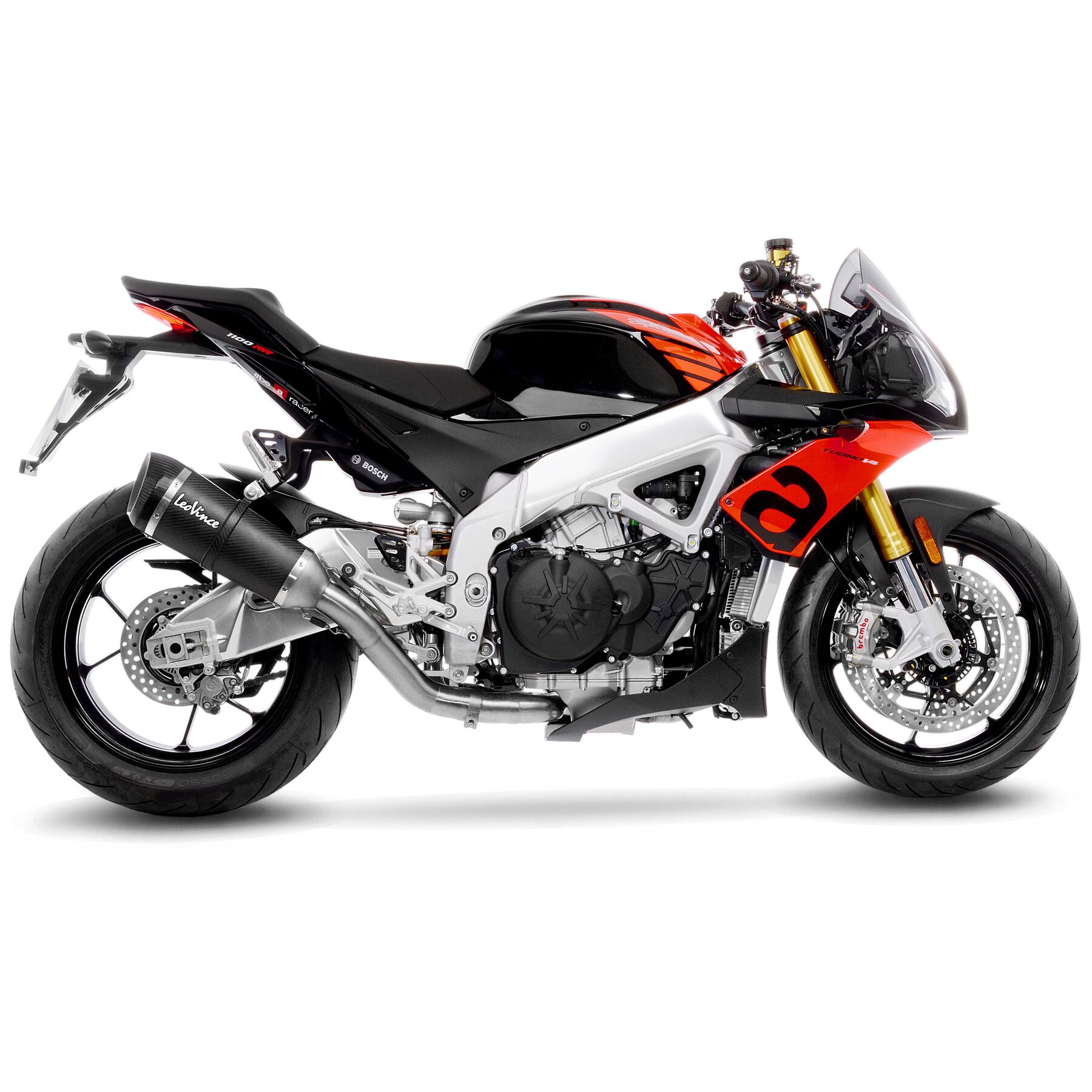 LeoVince Factory S Slip-On Exhaust for Aprilia Tuono V4 1100 RR