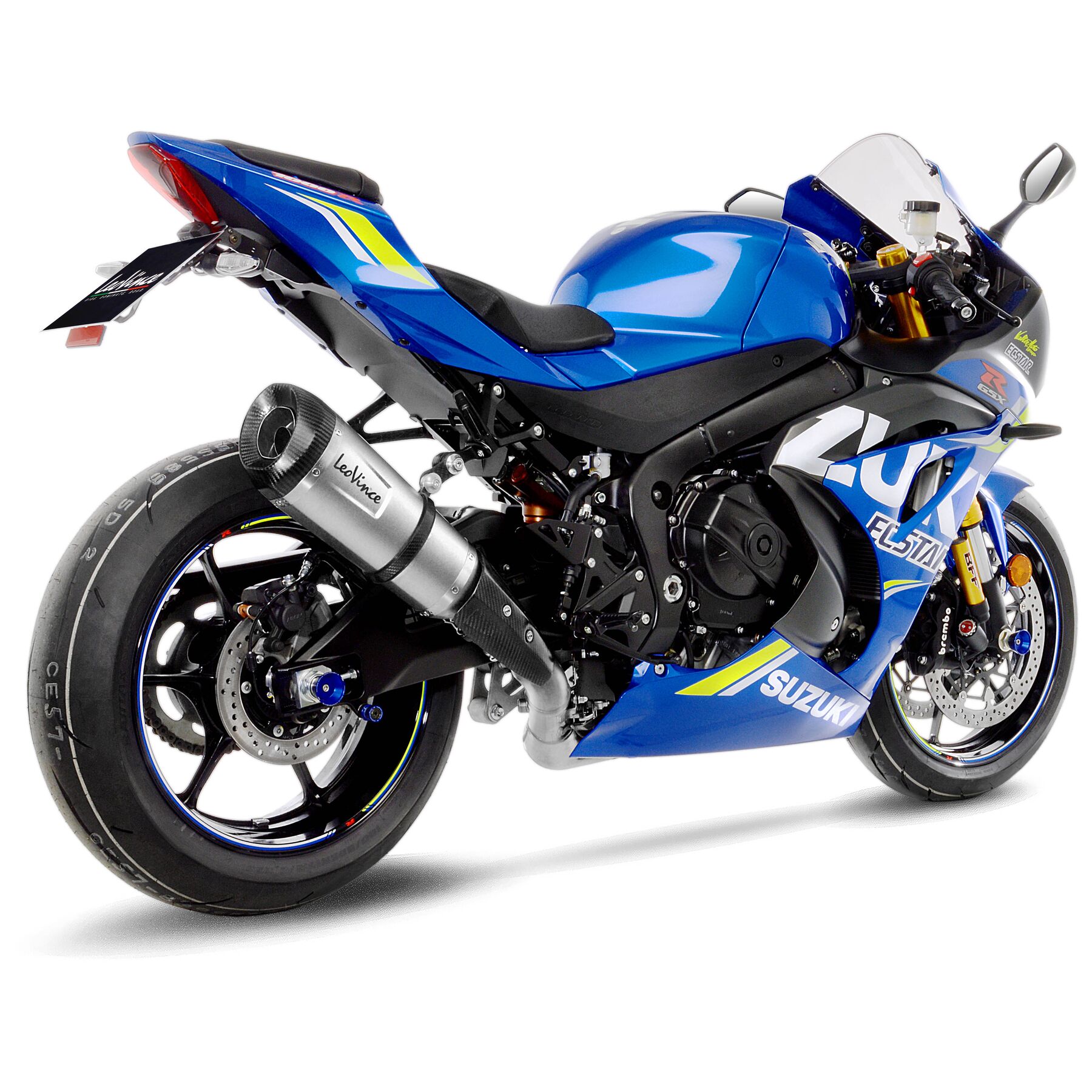 LeoVince Factory S Slip-On Exhaust for Suzuki GSXR 1000