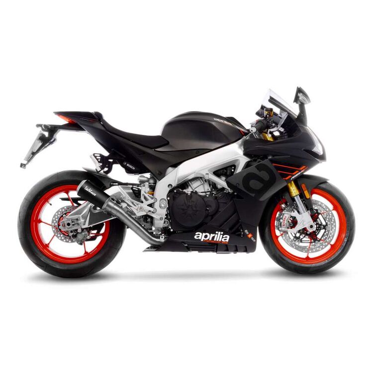 LeoVince LV-10 Slip-On Exhaust for Aprilia RSV4