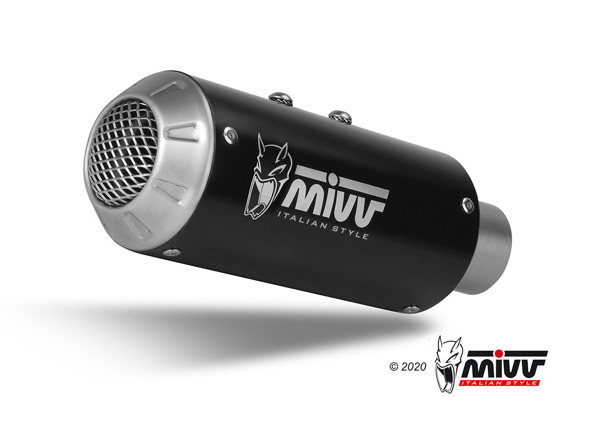 Mivv MK3 Slip-On Exhaust for Kawasaki Z900 2020-22