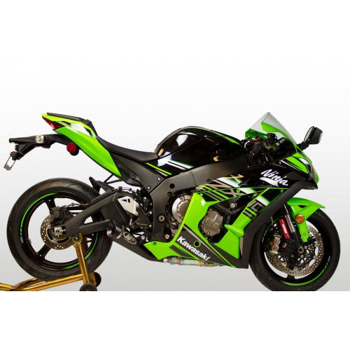 M4 Black GP19 Slip-On Exhaust for Kawasaki ZX-10R