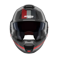 Nolan N120.1 Lineo Helmet Black Red
