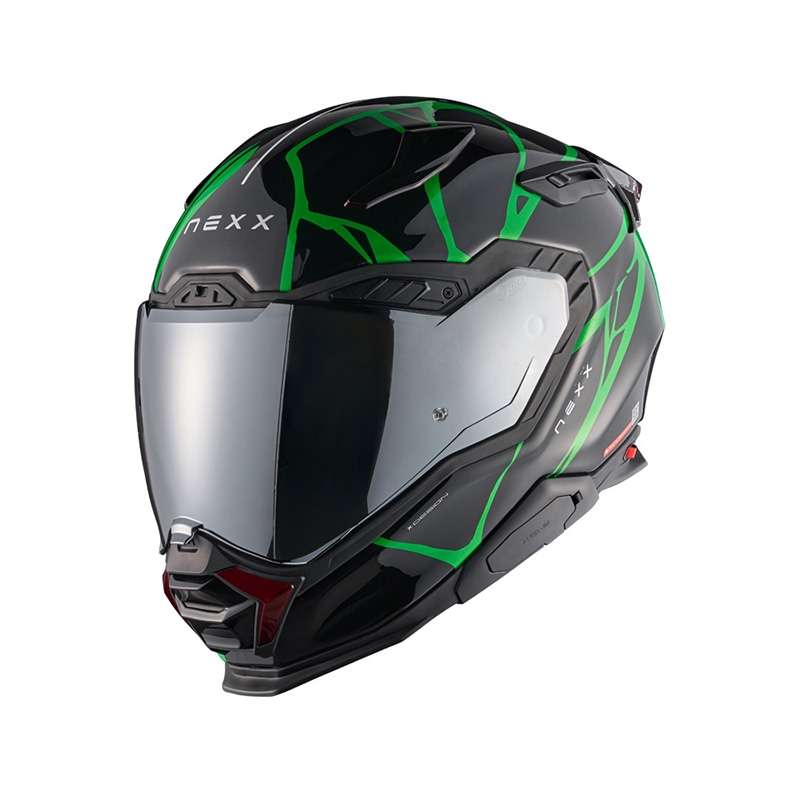 Nexx X.wst3 B-side Helmet Black Green