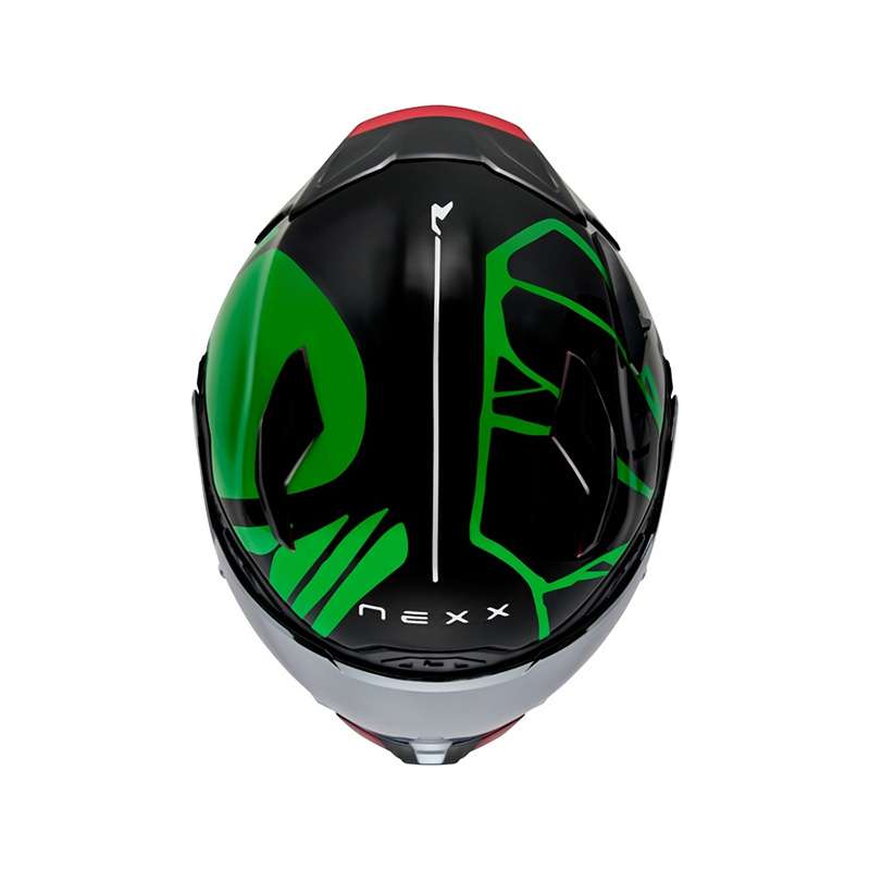 Nexx X.wst3 B-side Helmet Black Green