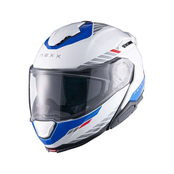 Nexx X.lifetour Globe Helmet White Blue