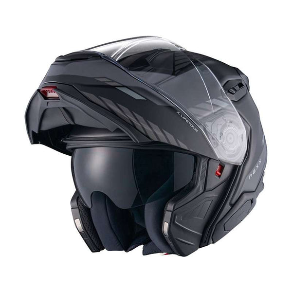 Nexx X.lifetour Globe Helmet Black Grey Matt