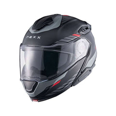 Nexx X.lifetour Globe Helmet Black Red Matt
