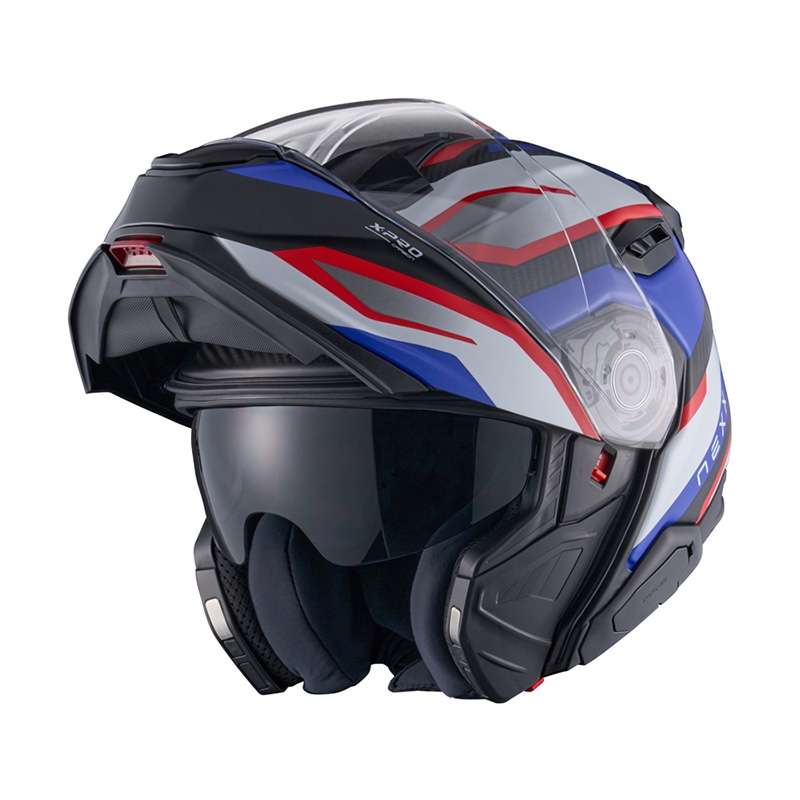 Nexx X.lifetour Pro Mile Helmet Blue Red Matt