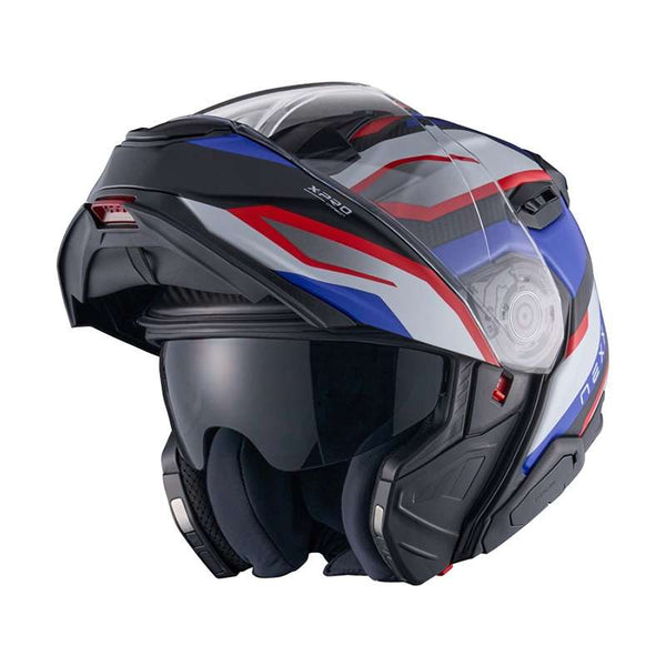 Nexx X.lifetour Pro Mile Helmet Blue Red Matt