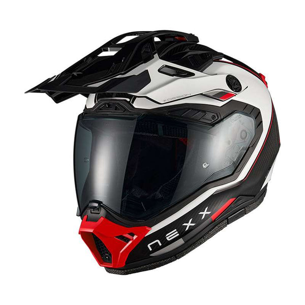 Nexx X.rally Raid Helmet White Red