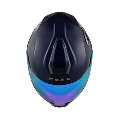 Nexx X.tr Atlantic Carbon Helmet Blue