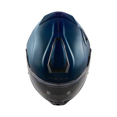 Nexx X.tr Plain Helmet Blue Matt