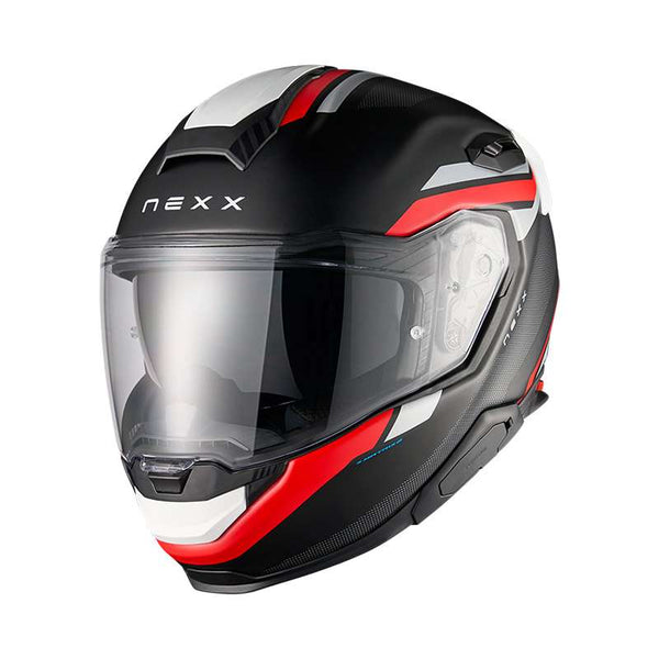Nexx X.tr Quanta Helmet Black Red